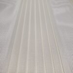 Dar Plise Zebra Perde - Krem