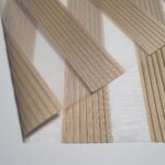 Dar Plise Zebra Perde - Bej - Görsel 2