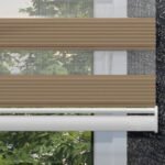 Geniş Plise Zebra Perde - Bej