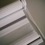 Dar Geçişli Zebra Perde - Beyaz Siyah