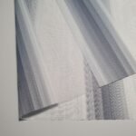 Beyaz Çerçeve Zebra Perde - Beyaz Gri - Görsel 2