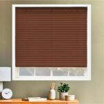 50mm Merdiven İpli Ahşap Jaluzi Perde - Kahve